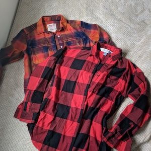 Two comfy flannels